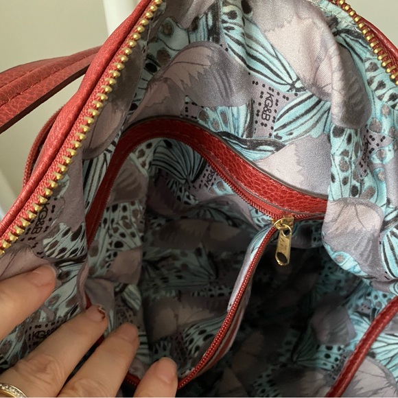 Burgundy shoulder or crossbody bag - Picture 9 of 16